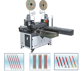 RQ-009全自动排线端子机，4并线高效率产出